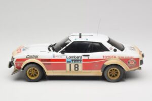 Toyota Celica 2000 GT RA21 #18 J-L. Therier RAC Rally 1977 IXO 1:18 18RMC189C Metal - imaginea 3 din 6