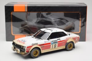 Toyota Celica 2000 GT RA21 #18 J-L. Therier RAC Rally 1977 IXO 1:18 18RMC189C Metal - imaginea 6 din 6