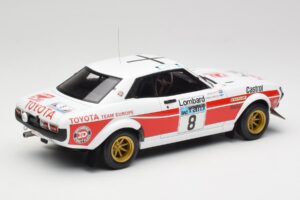 Toyota Celica 2000 GT RA21 #8 H. Mikkola / A. Hertz RAC Rally 1977 IXO 1:18 18RMC189A Metal - imaginea 2 din 6