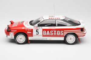 Toyota Celica GT-Four ST165 #5 R. Verreydt / G. Biar Haspengouw Rally 1990 IXO 1:18 18RMC119 Metal - imaginea 3 din 6