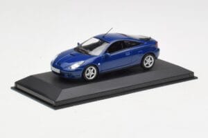 Toyota Celica T200 Albastru Închis Minichamps 1:43 TOYOTA006 Metal - imaginea 2 din 4
