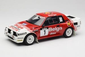 Toyota Celica Twin-Cam Turbo Team Belga #1 J. Kankkunen / F. Gallagher Haspengouw Rally 1995 Otto 1:18 OT1143 Rășină