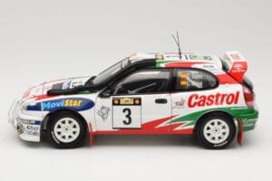 Toyota Corolla WRC #3 C. Sainz / L. Moya Safari Rally 1999 AUTOart 1:18 89982 Metal - imaginea 4 din 8