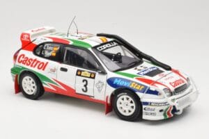 Toyota Corolla WRC #3 C. Sainz / L. Moya Safari Rally 1999 AUTOart 1:18 89982 Metal - imaginea 6 din 8