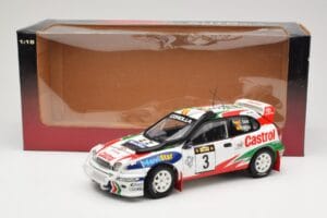 Toyota Corolla WRC #3 C. Sainz / L. Moya Safari Rally 1999 AUTOart 1:18 89982 Metal - imaginea 8 din 8