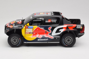 Toyota GR DKR Hilux Evo #206 L. Moraes / A. Monleon Rally Dakar 2024 IXO 1:18 18RMC238A Metal - imaginea 3 din 6