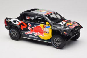 Toyota GR DKR Hilux Evo #206 L. Moraes / A. Monleon Rally Dakar 2024 IXO 1:18 18RMC238A Metal - imaginea 4 din 6