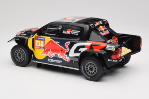 Toyota GR DKR Hilux Evo #216 S. Quintero / D. Zenz Rally Dakar 2024 IXO 1:18 18RMC238B Metal - imaginea 5 din 6