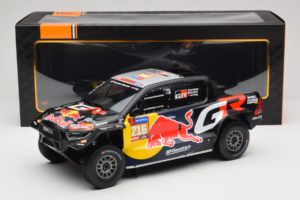 Toyota GR DKR Hilux Evo #216 S. Quintero / D. Zenz Rally Dakar 2024 IXO 1:18 18RMC238B Metal - imaginea 6 din 6
