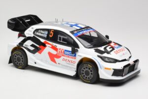 Toyota GR Yaris Rally1 #5 Toyota Gazoo Racing WRT S. Pajari / E. Malkonen Rally Finland 2024 IXO 1:18 18RMC217 Metal - imaginea 4 din 6
