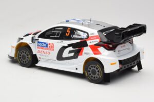Toyota GR Yaris Rally1 #5 Toyota Gazoo Racing WRT S. Pajari / E. Malkonen Rally Finland 2024 IXO 1:18 18RMC217 Metal - imaginea 5 din 6