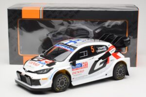Toyota GR Yaris Rally1 #5 Toyota Gazoo Racing WRT S. Pajari / E. Malkonen Rally Finland 2024 IXO 1:18 18RMC217 Metal - imaginea 6 din 6