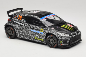 Toyota GR Yaris Rally2 #20 O. Solberg / E. Edmondson Rally Monte Carlo 2025 IXO 1:18 18RMC232 Metal - imaginea 4 din 6