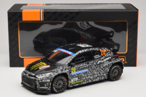 Toyota GR Yaris Rally2 #20 O. Solberg / E. Edmondson Rally Monte Carlo 2025 IXO 1:18 18RMC232 Metal - imaginea 6 din 6