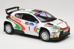 Toyota GR Yaris Rally2 #1 C. Ingram / R. Whittock Voyonic Grampian Forest Rally 2024 IXO 1:18 18RMC213 Metal - imaginea 4 din 6