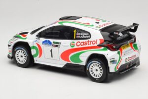 Toyota GR Yaris Rally2 #1 C. Ingram / R. Whittock Voyonic Grampian Forest Rally 2024 IXO 1:18 18RMC213 Metal - imaginea 5 din 6