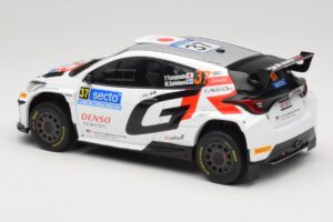 Toyota GR Yaris Rally2 #37 Y. Yamamoto Rally Finland 2024 IXO 1:18 18RMC212A Metal - imaginea 5 din 6