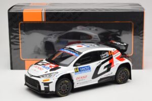 Toyota GR Yaris Rally2 #44 H. Kogure Rally Finland 2024 IXO 1:18 18RMC212B Metal - imaginea 6 din 6