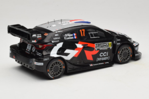 Toyota GR Yaris WRC #17 S. Ogier / V. Landais Rally Monte Carlo Winner 2025 IXO 1:18 18RMC229A Metal - imaginea 2 din 6