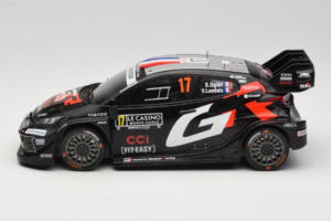 Toyota GR Yaris WRC #17 S. Ogier / V. Landais Rally Monte Carlo Winner 2025 IXO 1:18 18RMC229A Metal - imaginea 3 din 6