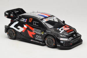 Toyota GR Yaris WRC #17 S. Ogier / V. Landais Rally Monte Carlo Winner 2025 IXO 1:18 18RMC229A Metal - imaginea 4 din 6