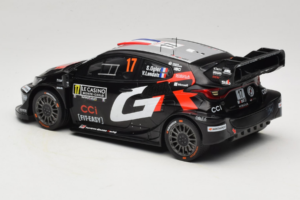 Toyota GR Yaris WRC #17 S. Ogier / V. Landais Rally Monte Carlo Winner 2025 IXO 1:18 18RMC229A Metal - imaginea 5 din 6