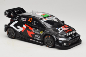 Toyota GR Yaris WRC #33 E. Evans / S. Martin Rally Monte Carlo 2025 IXO 1:18 18RMC229B Metal - imaginea 4 din 6