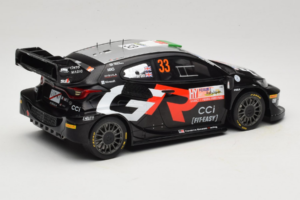 Toyota GR Yaris Rally1 #33 E. Evans / S. Martin Rally Japan Winner 2024 IXO 1:18 18RMC227 Metal - imaginea 2 din 6