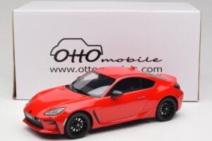 Toyota GR86 ZN8 Ignition Roșu Otto 1:18 OT470 Rășină - imaginea 6 din 6