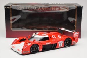 Toyota GT-One TS020 GT1 #1 M. Brundle / E. Collard / V. Sospiri 24 Hours of Le Mans 1999 AUTOart 1:18 89986 Metal - imaginea 6 din 6