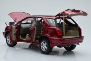 Toyota Harrier Roșu Metalizat AUTOart 1:18 70035 Metal - imaginea 5 din 8