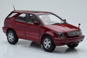 Toyota Harrier Roșu Metalizat AUTOart 1:18 70035 Metal - imaginea 6 din 8
