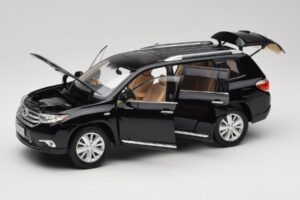 Toyota Highlander XU40 Negru Paudi Model 1:18 2043612-B1 Metal - imaginea 2 din 8