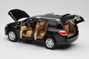 Toyota Highlander XU40 Negru Paudi Model 1:18 2043612-B1 Metal - imaginea 5 din 8