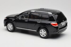 Toyota Highlander XU40 Negru Paudi Model 1:18 2043612-B1 Metal - imaginea 7 din 8