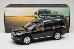 Toyota Highlander XU40 Negru Paudi Model 1:18 2043612-B1 Metal - imaginea 8 din 8