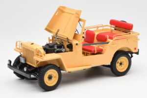 Toyota Land Cruiser BJ Bej Kyosho 1:18 08959BE Metal - imaginea 2 din 8