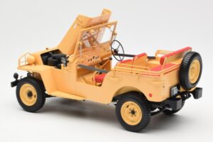 Toyota Land Cruiser BJ Bej Kyosho 1:18 08959BE Metal - imaginea 5 din 8