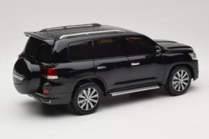 Toyota Land Cruiser LC200 Negru Kengfai 1:18 KF024-13 Metal - imaginea 3 din 8