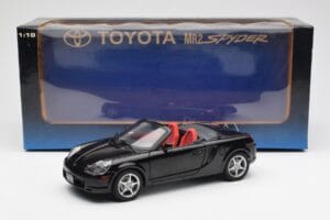 Toyota MR2 Spyder W30 Negru LHD AUTOart 1:18 78714 Metal - imaginea 8 din 8