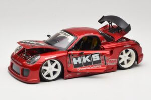 Toyota MR2 Spyder ZZW30 Tuned Roșu Jada 1:18 63194 Metal - imaginea 2 din 8