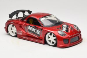 Toyota MR2 Spyder ZZW30 Tuned Roșu Jada 1:18 63194 Metal - imaginea 6 din 8