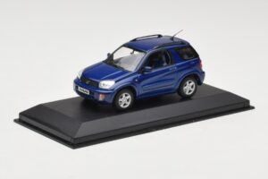 Toyota RAV4 Albastru Închis Interior Gri Minichamps 1:43 433166004 Metal - imaginea 2 din 4