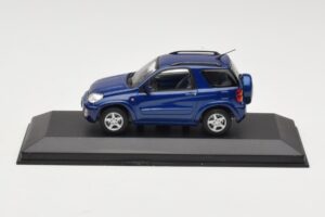 Toyota RAV4 Albastru Închis Interior Gri Minichamps 1:43 433166004 Metal