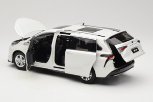 Toyota Sienna XL30 Alb OEM 1:18 TOYOTA013 Metal - imaginea 5 din 8