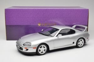 Toyota Supra A80 Argintiu Kyosho 1:12 KSR12006S Rășină - imaginea 6 din 6