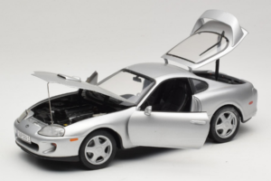 Toyota Supra A80 Argintiu Kyosho 1:18 8847 Metal - imaginea 2 din 8