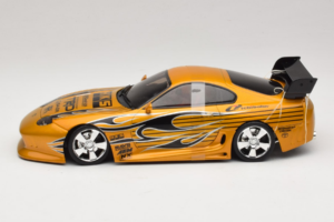 Toyota Supra A80 Auriu Tunerz Edition Hot Wheels 1:18 B6091 Metal - imaginea 4 din 7