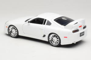 Toyota Supra Mk4 Alb Fast & Furious Jada 1:18 97509 Metal - imaginea 5 din 6