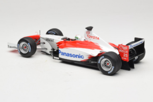 Toyota TF102 #25 A. McNish Panasonic Toyota Racing Showcar 2002 Minichamps 1:18 103020075 Metal - imaginea 5 din 6